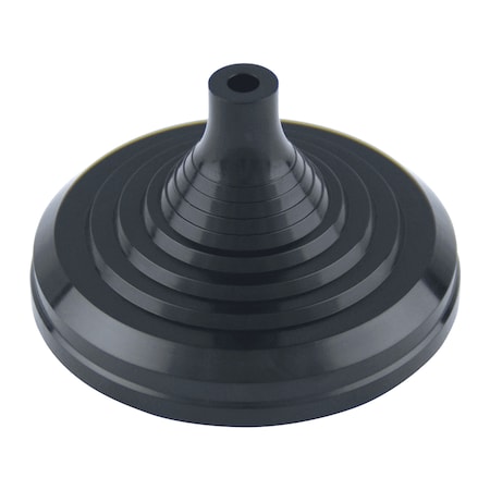 Global Flags Unlimited Styrene Table Base for 4"x6" Stick Flag Black 203831